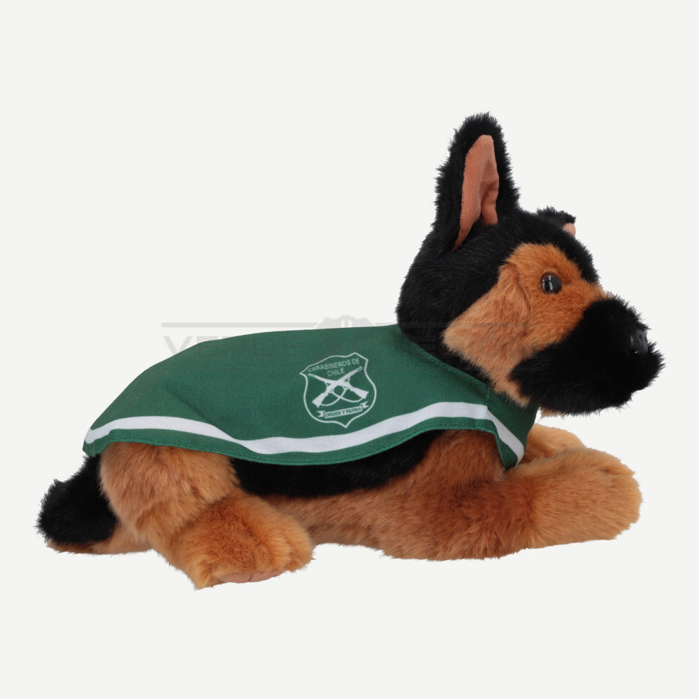 Peluche Perro Policial de Carabineros - Pastor Alemán