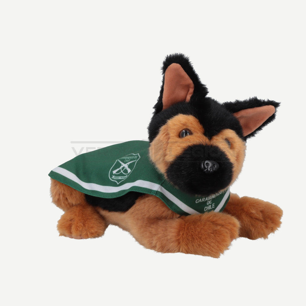 Peluche Perro Policial de Carabineros - Pastor Alemán
