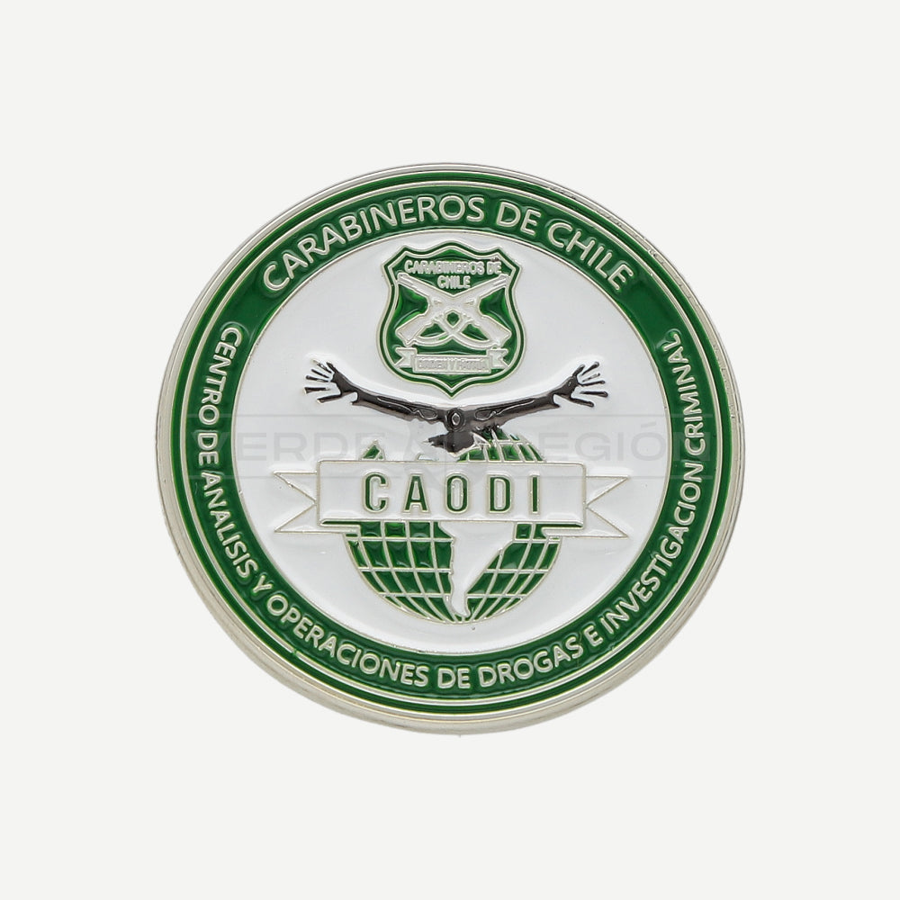 Piocha Botón CAODI Carabineros