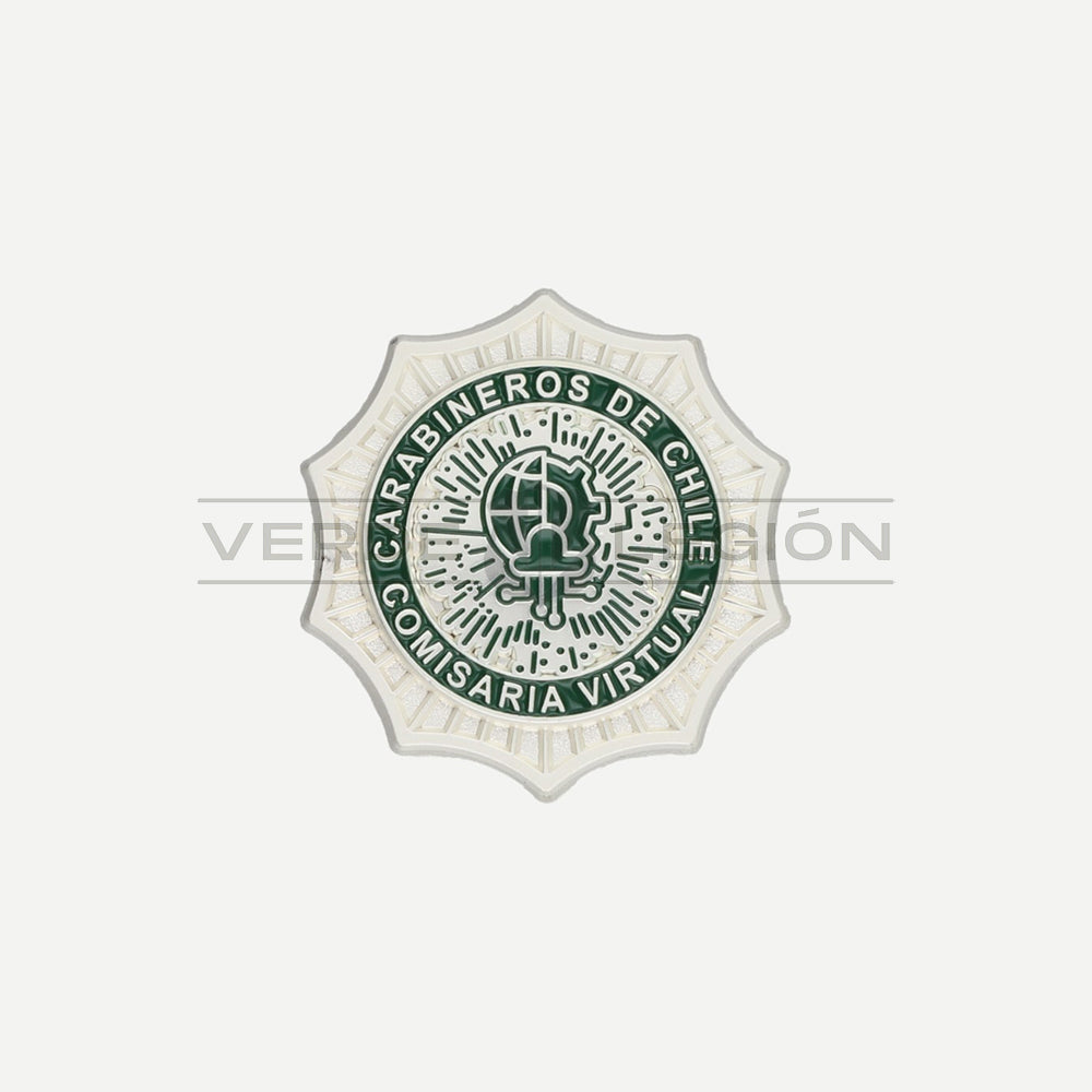 Piocha Botón Comisaría Virtual