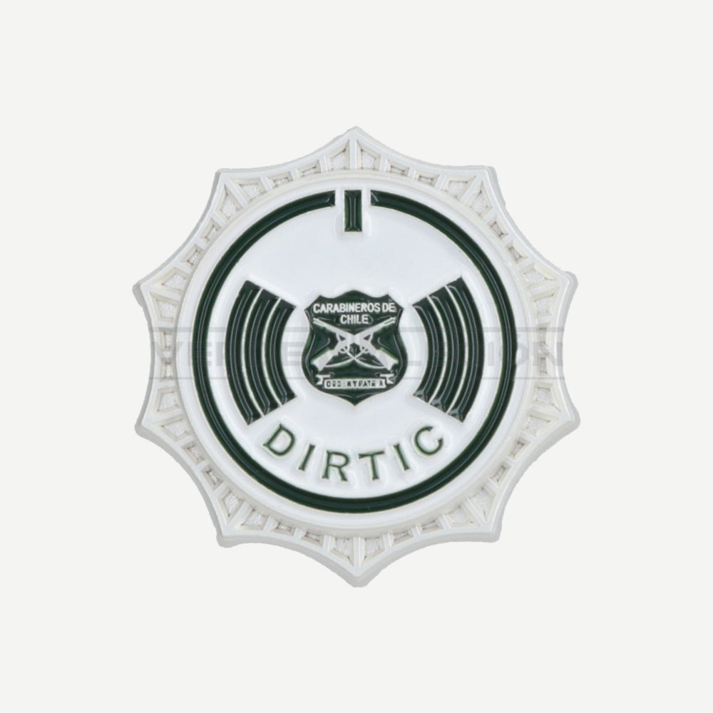 Piocha Botón Dirtic Carabineros
