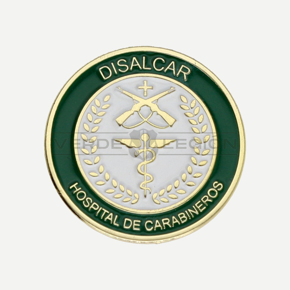 Piocha Botón Disalcar Dirección de Salud Carabineros