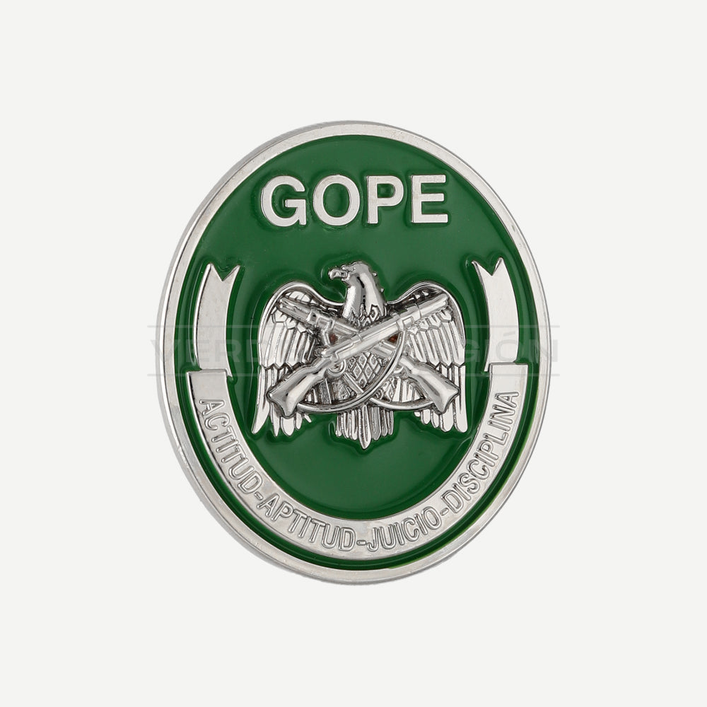 Piocha Botón GOPE Carabineros