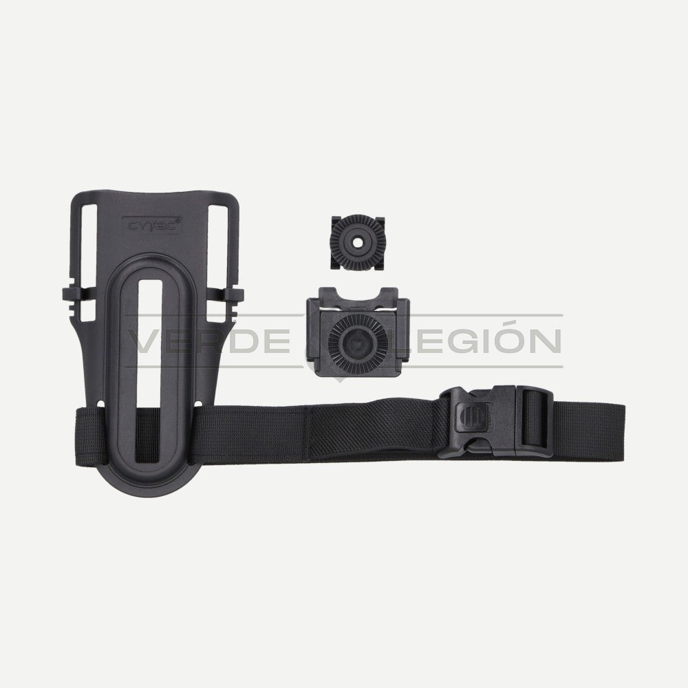 Plataforma Low Ride Ajustable Negro Cytac