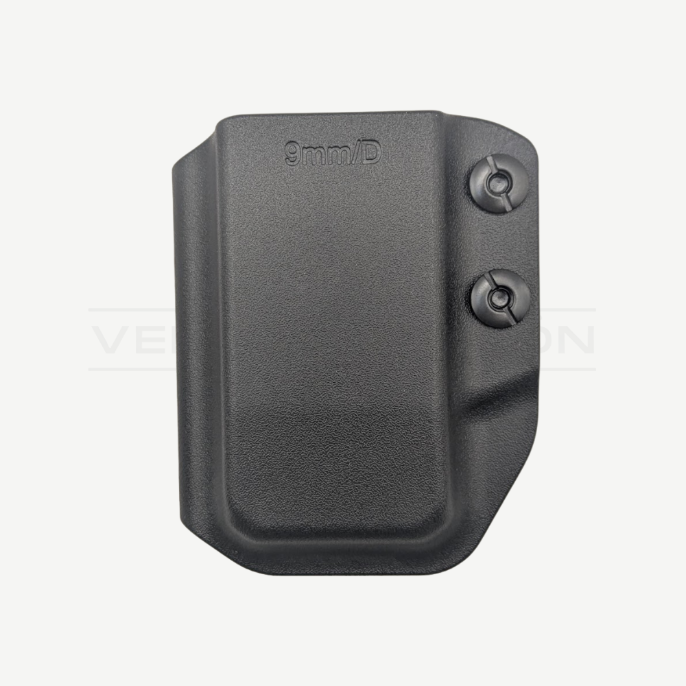 Porta Cargador Simple Universal Negro Gunflower