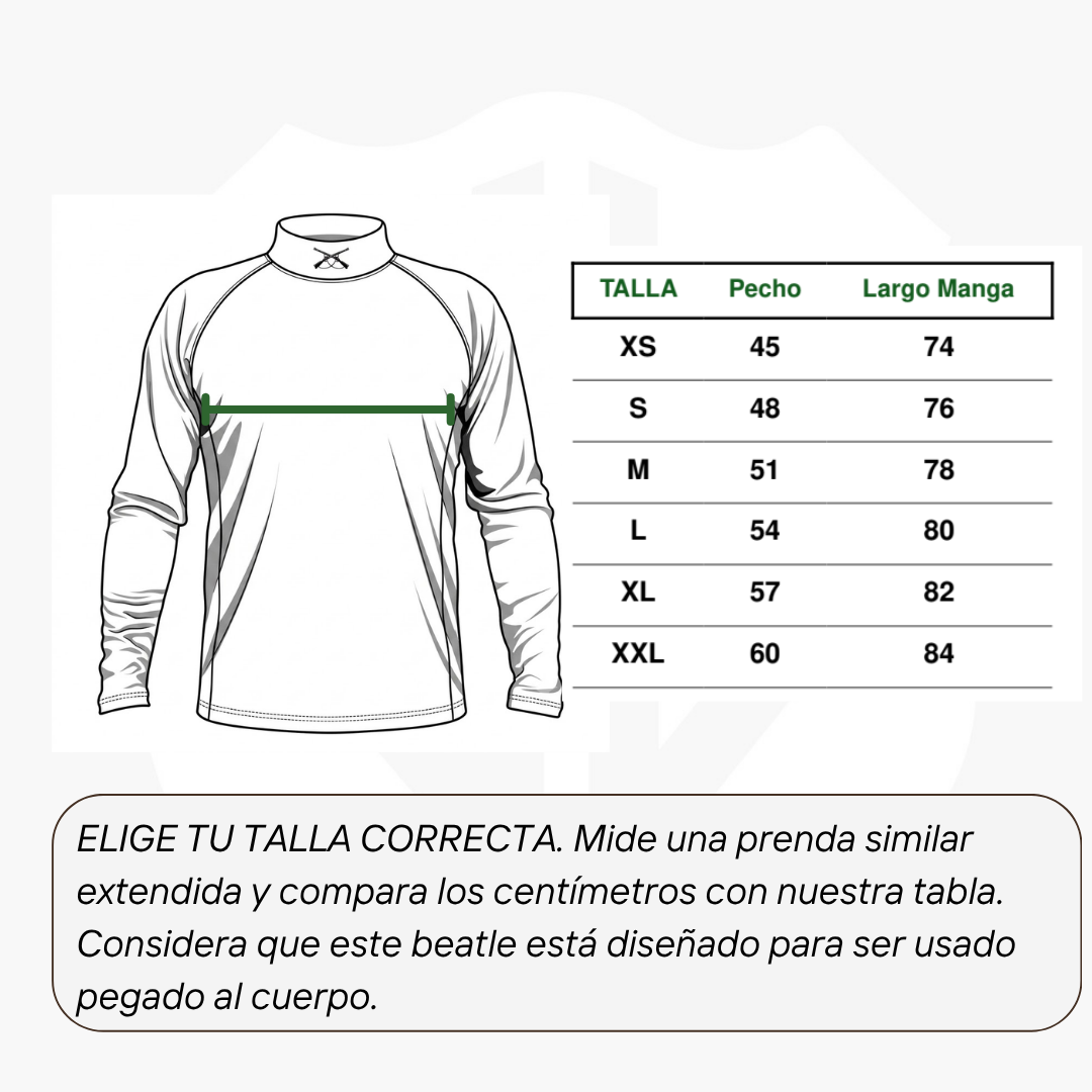 Beatle Térmico de Lycra Unisex Carabineros
