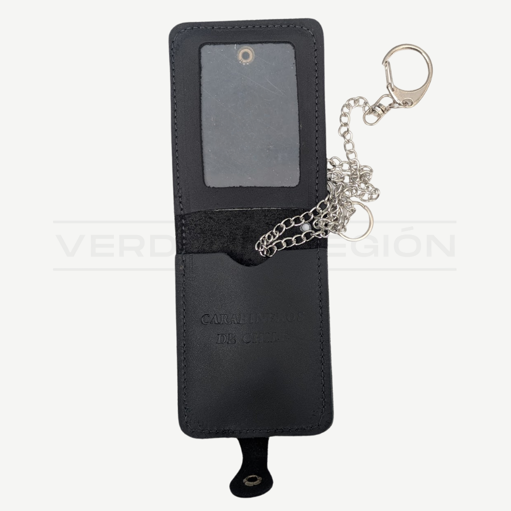 Porta Tipcar Oficial con Escudo Metálico Carabineros