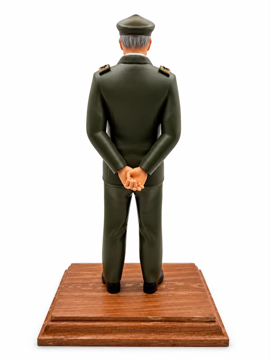 Figura 3D General De Carabineros Placa Personalizable