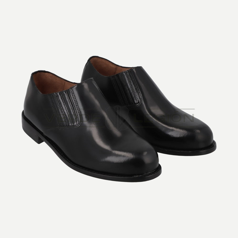 Zapato Elasticado Planta Suela Negro Guante Carabineros
