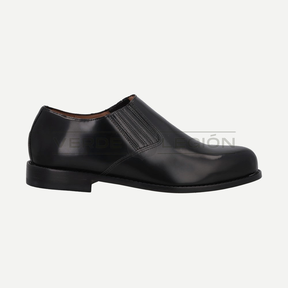 Zapato Elasticado Planta Suela Negro Guante Carabineros