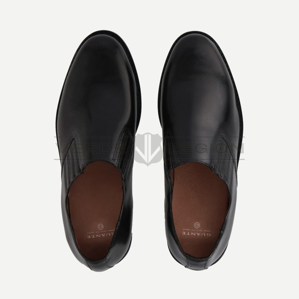 Zapato Elasticado Planta Suela Negro Guante Carabineros