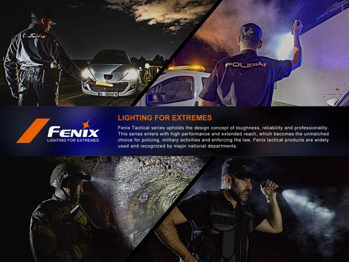 Linterna Fenix 1600 Lumenes Recargable