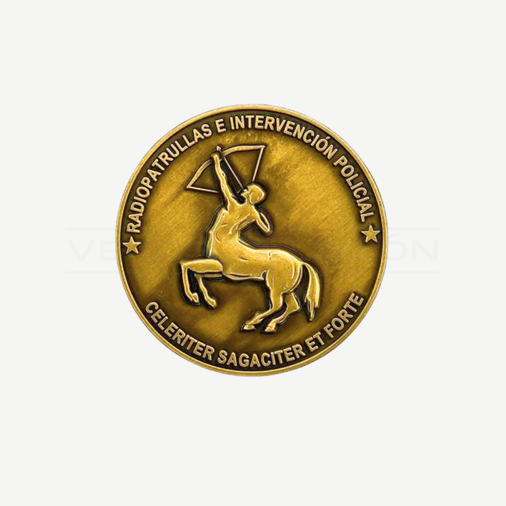 Moneda de Colección Radiopatrullas Carabineros