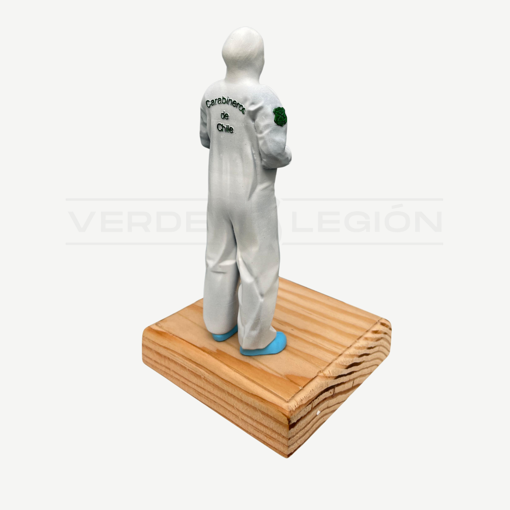 Figura 3D Peritaje Labocar Placa Personalizable