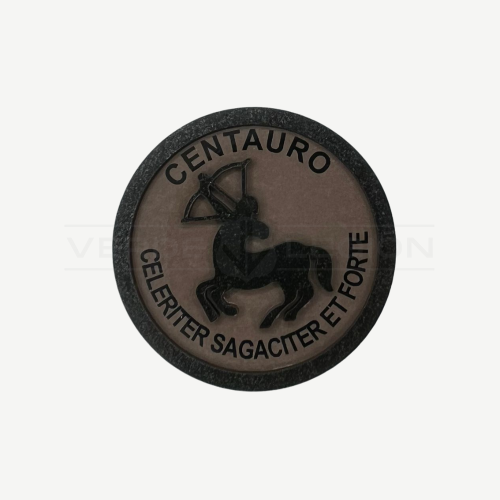 Imán Centauro Radiopatrullas Carabineros de Madera para Refrigerador