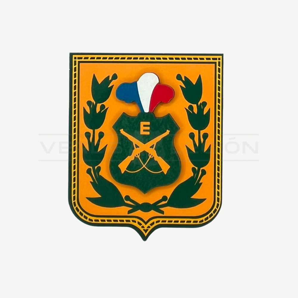 Imán Escuela de Carabineros de Madera para Refrigerador