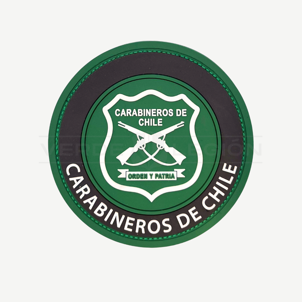 Parche Disco PVC Carabineros de Chile (Opciones)