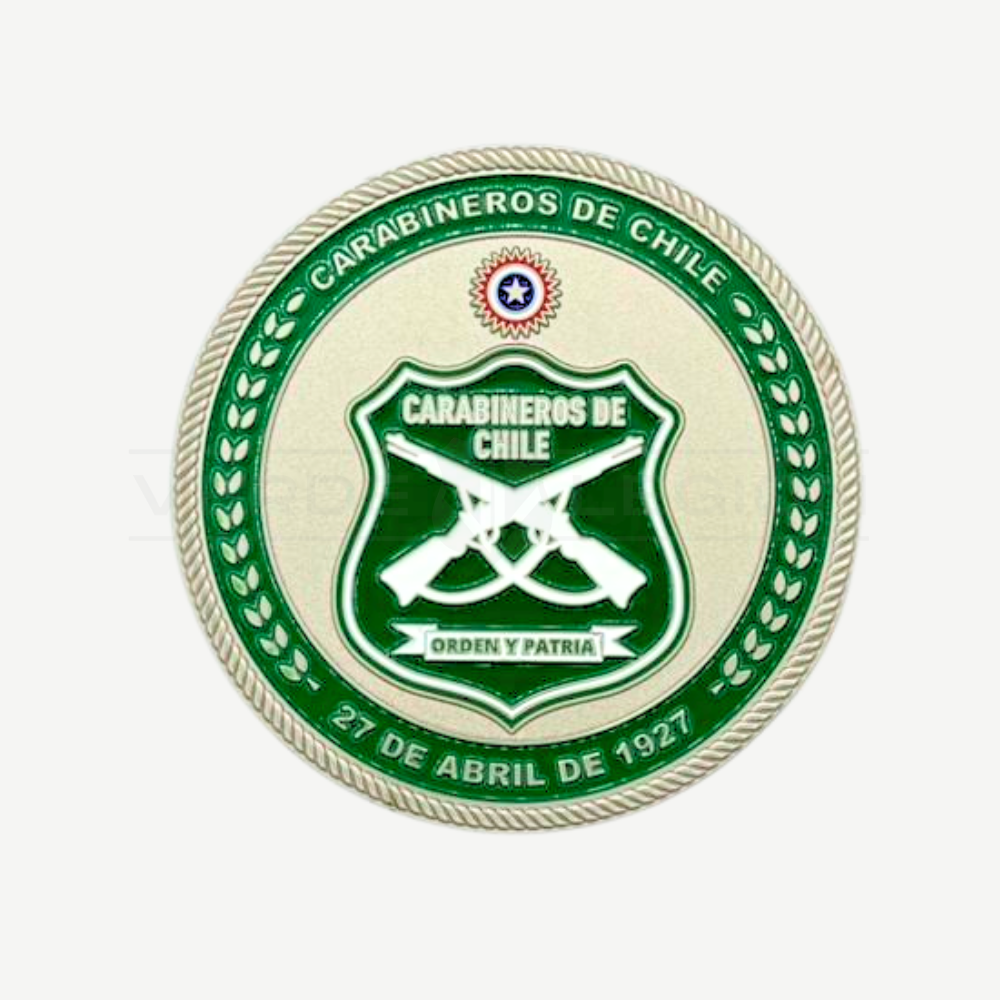 Moneda Personalizable Recuerdo Ascenso Sargento 1° Carabineros