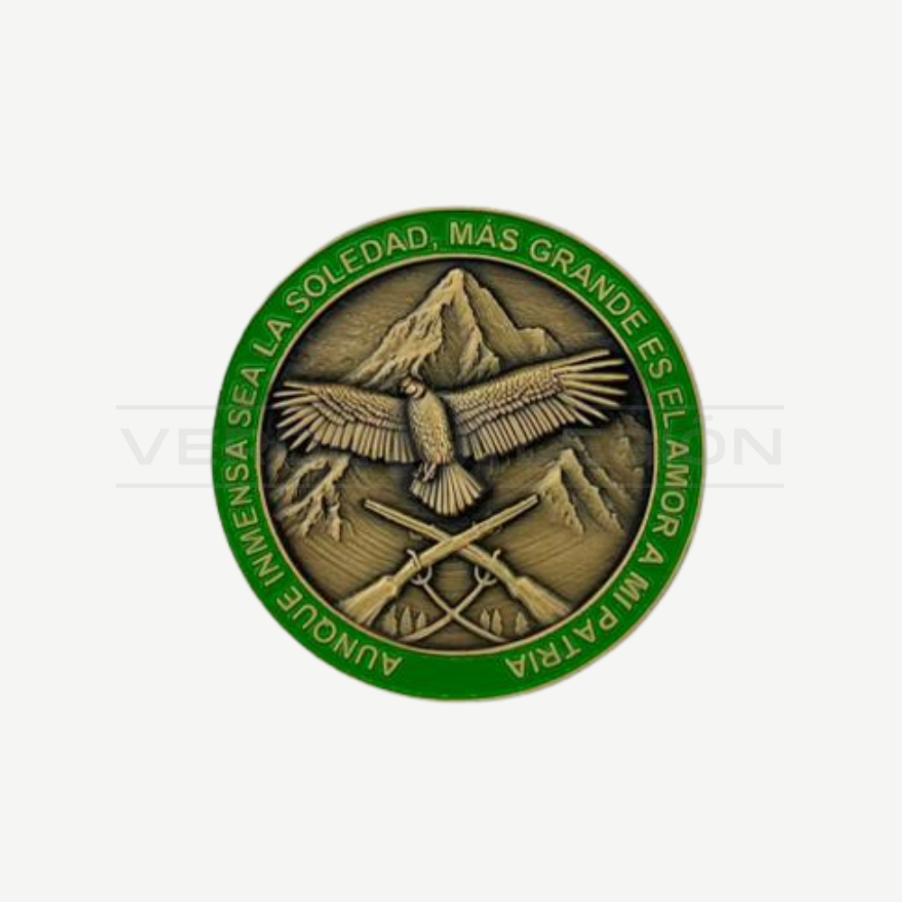 Moneda de Colección Subprefectura Fronteriza Valdivia Carabineros