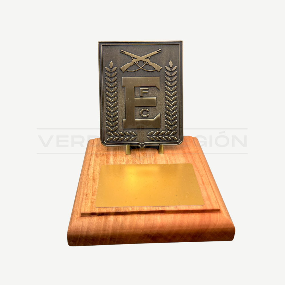 Galvano Escudo Esfocar de Escritorio Personalizable Carabineros