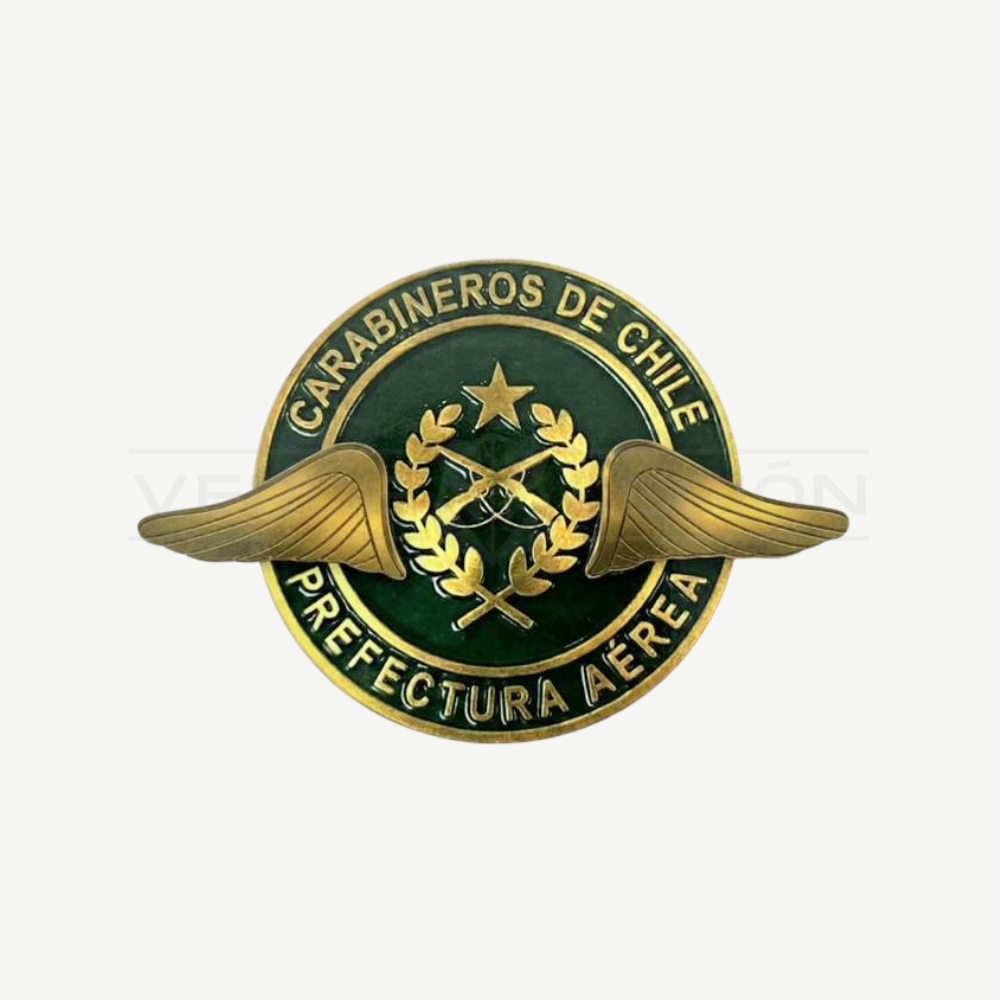 Imán Prefectura Aérea Carabineros de Madera para Refrigerador