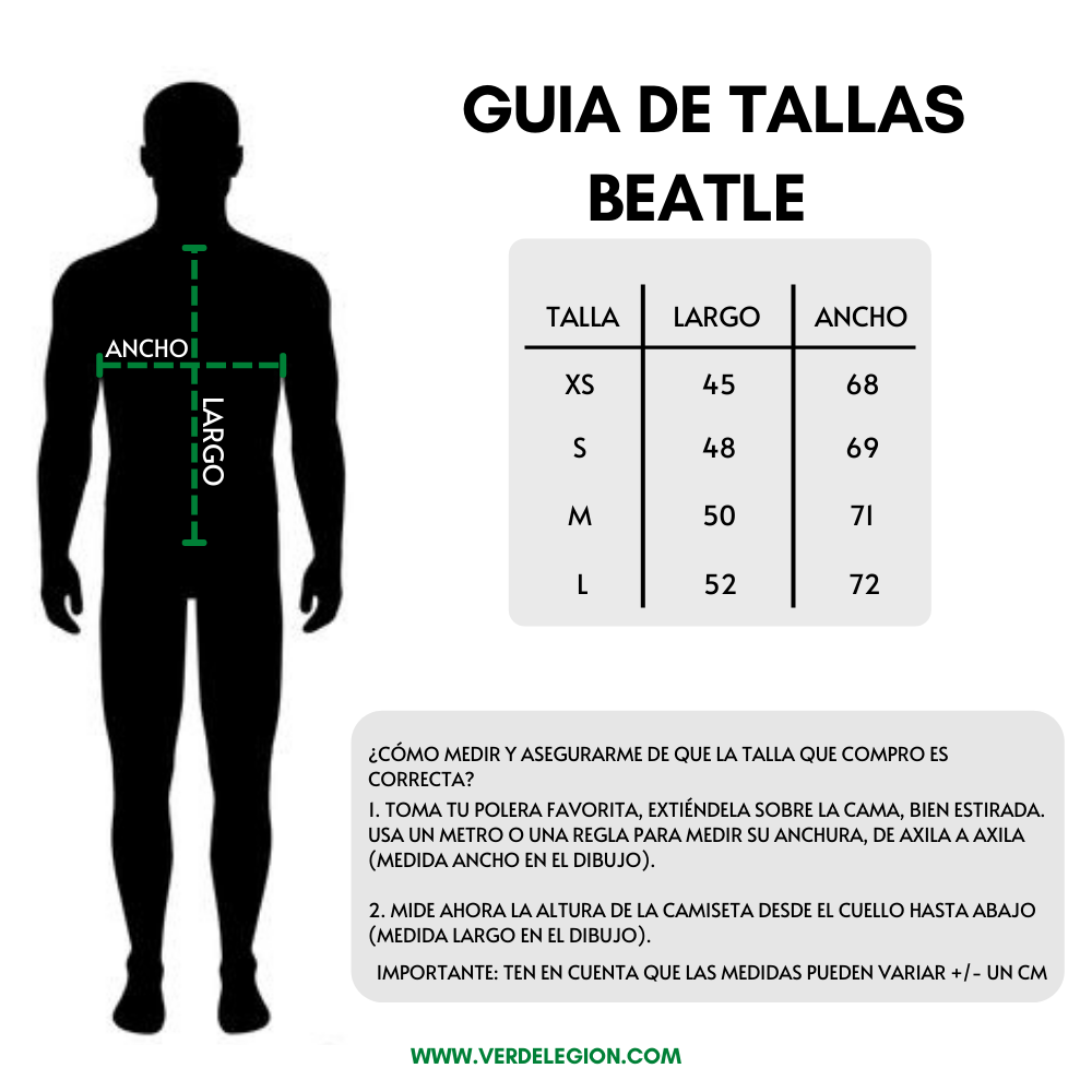 Beatle de Algodón Unisex Carabineros