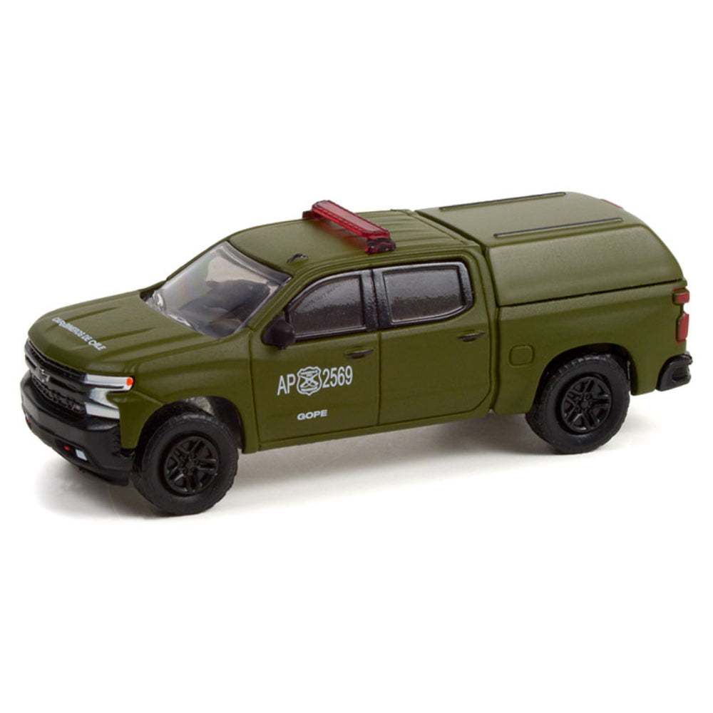 Auto a Escala Chevrolet Silverado Z71 2021 1:64 GOPE - Carabineros De Chile