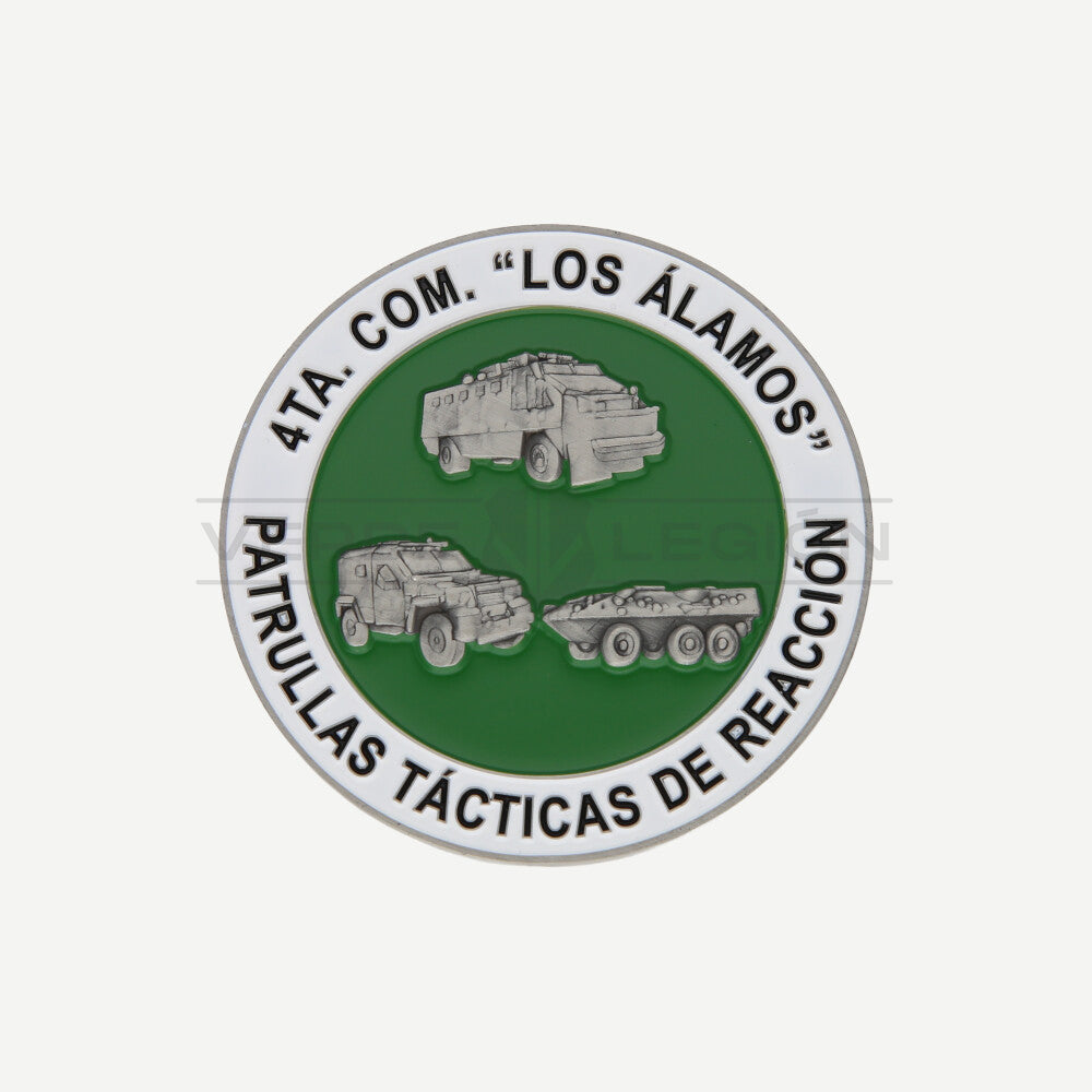 Moneda de Colección 4ta Comisaria C.O.P. Los Álamos Carabineros