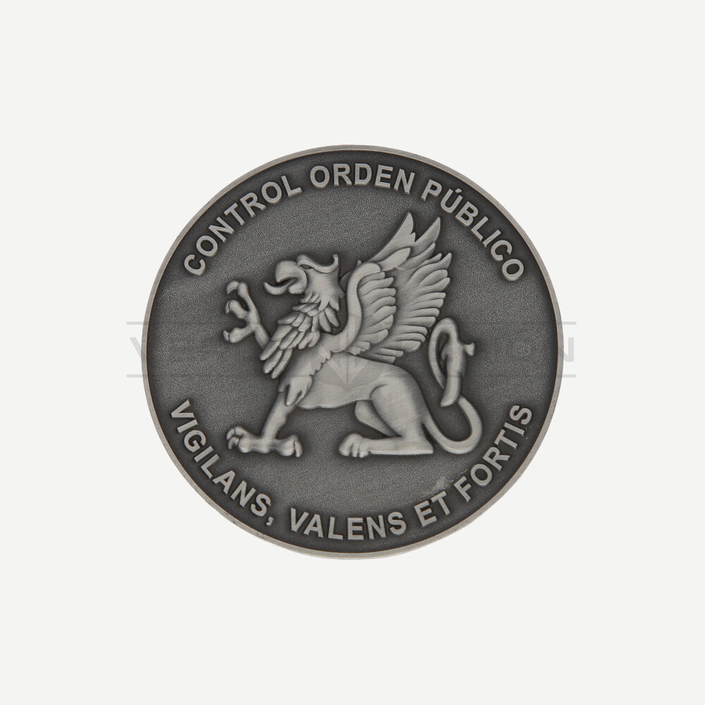 Moneda de Colección 4ta Comisaria C.O.P. Los Álamos Carabineros