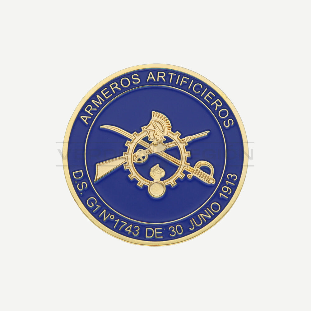 Moneda de Colección Armeros Artificieros Carabineros