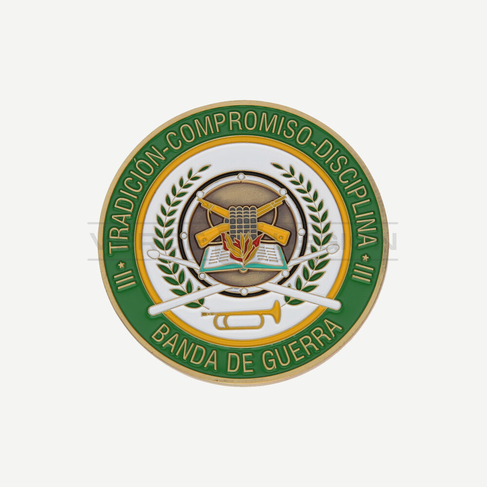 Moneda de Colección Banda de Guerra Esucar Carabineros