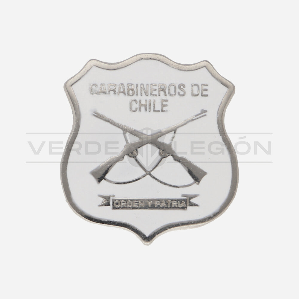 Piocha Insignia Músico Color Blanca Carabineros