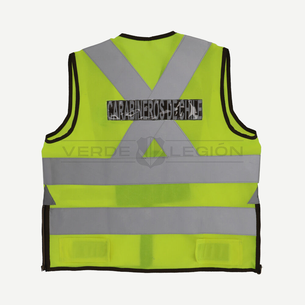 Chaleco Reflectante para Tránsito Carabineros