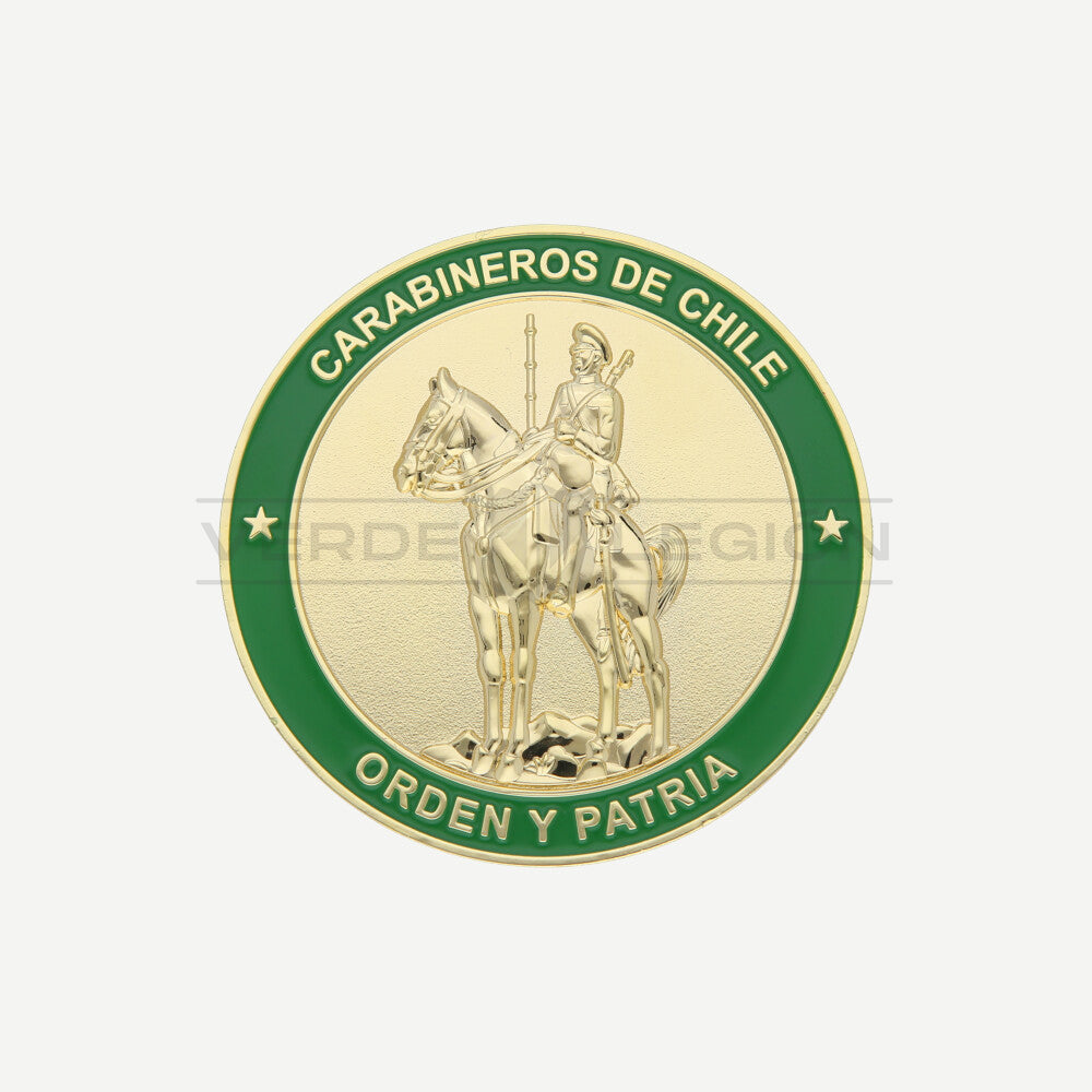 Moneda de Colección Dioscar Carabineros