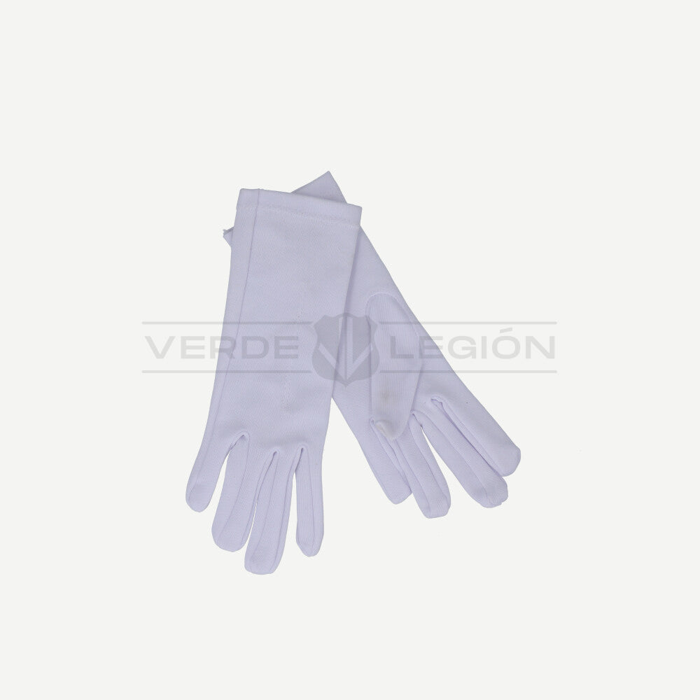 Guante Stretch Blanco Femenino Carabineros