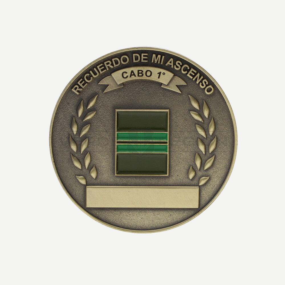 Moneda Personalizada Ascenso Cabo Primero Carabineros