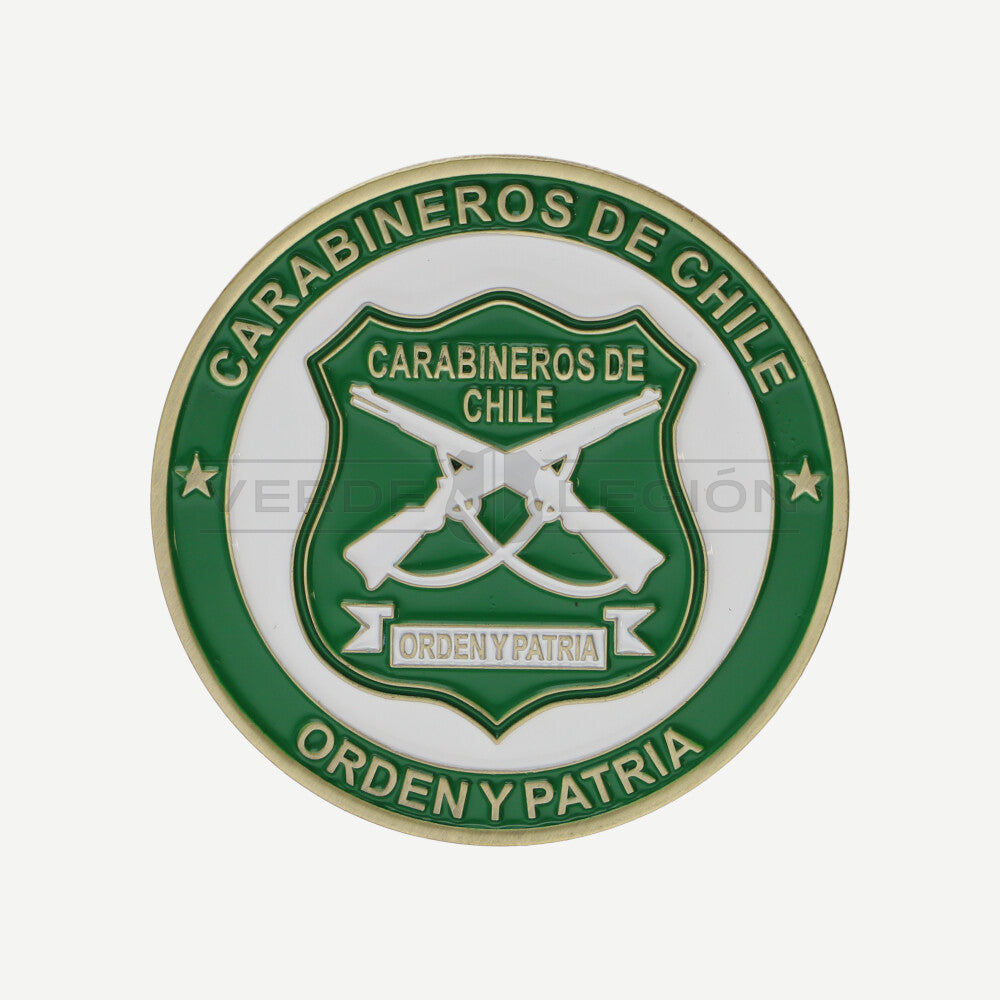 Moneda Personalizada Ascenso Cabo Segundo Carabineros