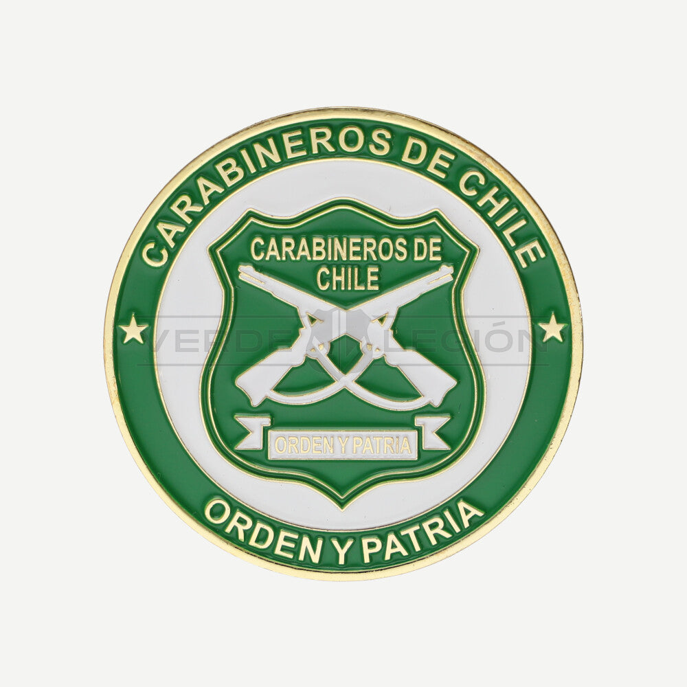 Moneda Personalizada Ascenso Sargento Segundo Carabineros