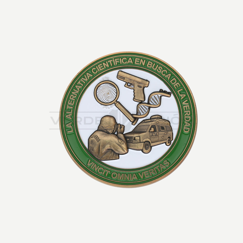 Moneda de Colección Labocar Carabineros