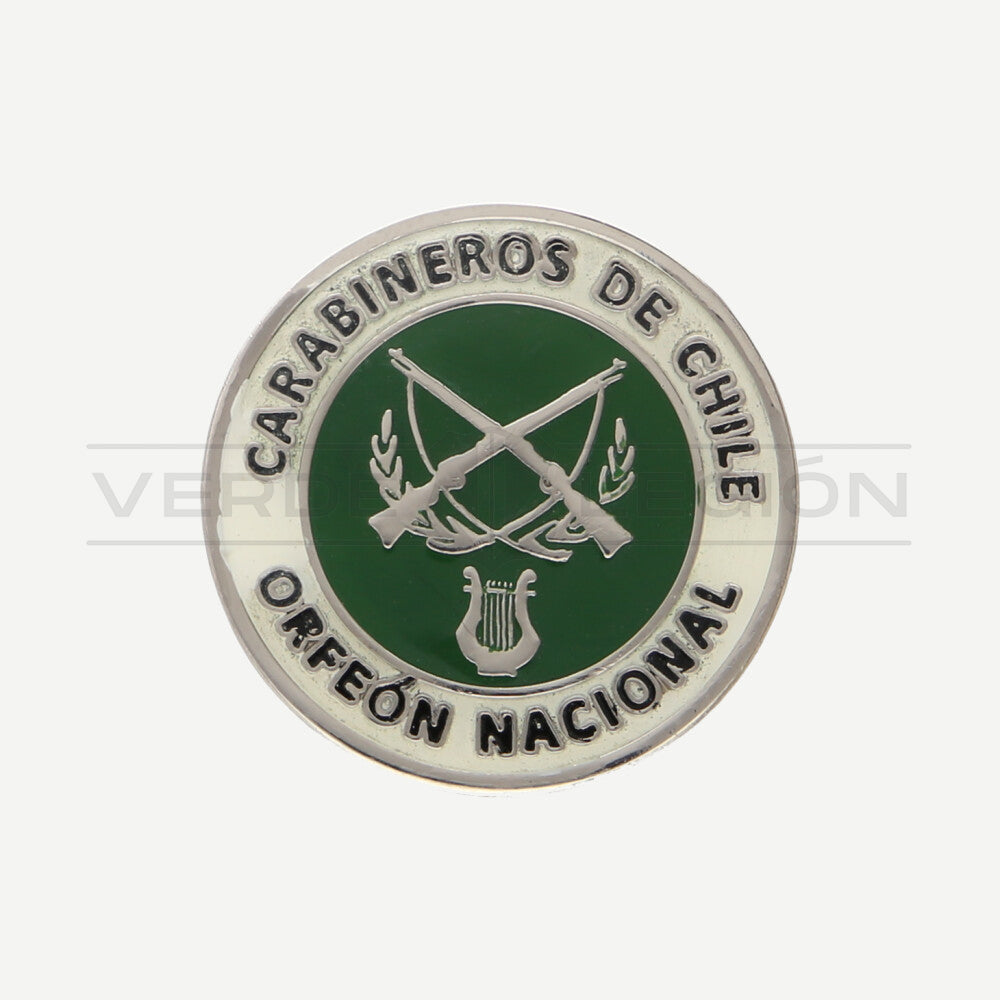 Piocha Botón Orfeón Nacional Carabineros