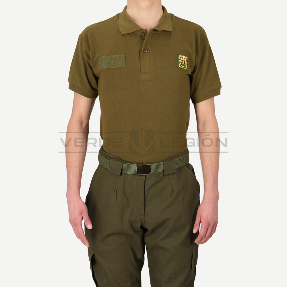 Polera Piqué Bordada Escudo ESCAR