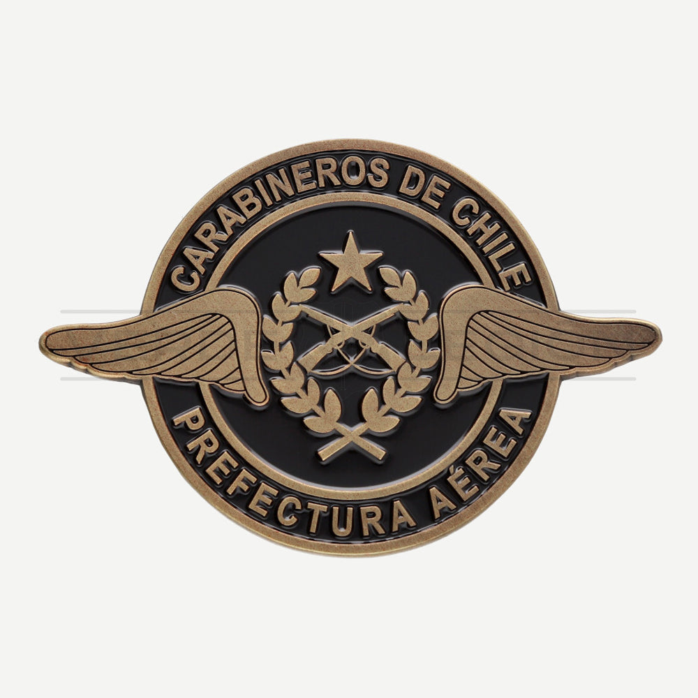 Moneda de Colección Sección Aérea La Serena Carabineros