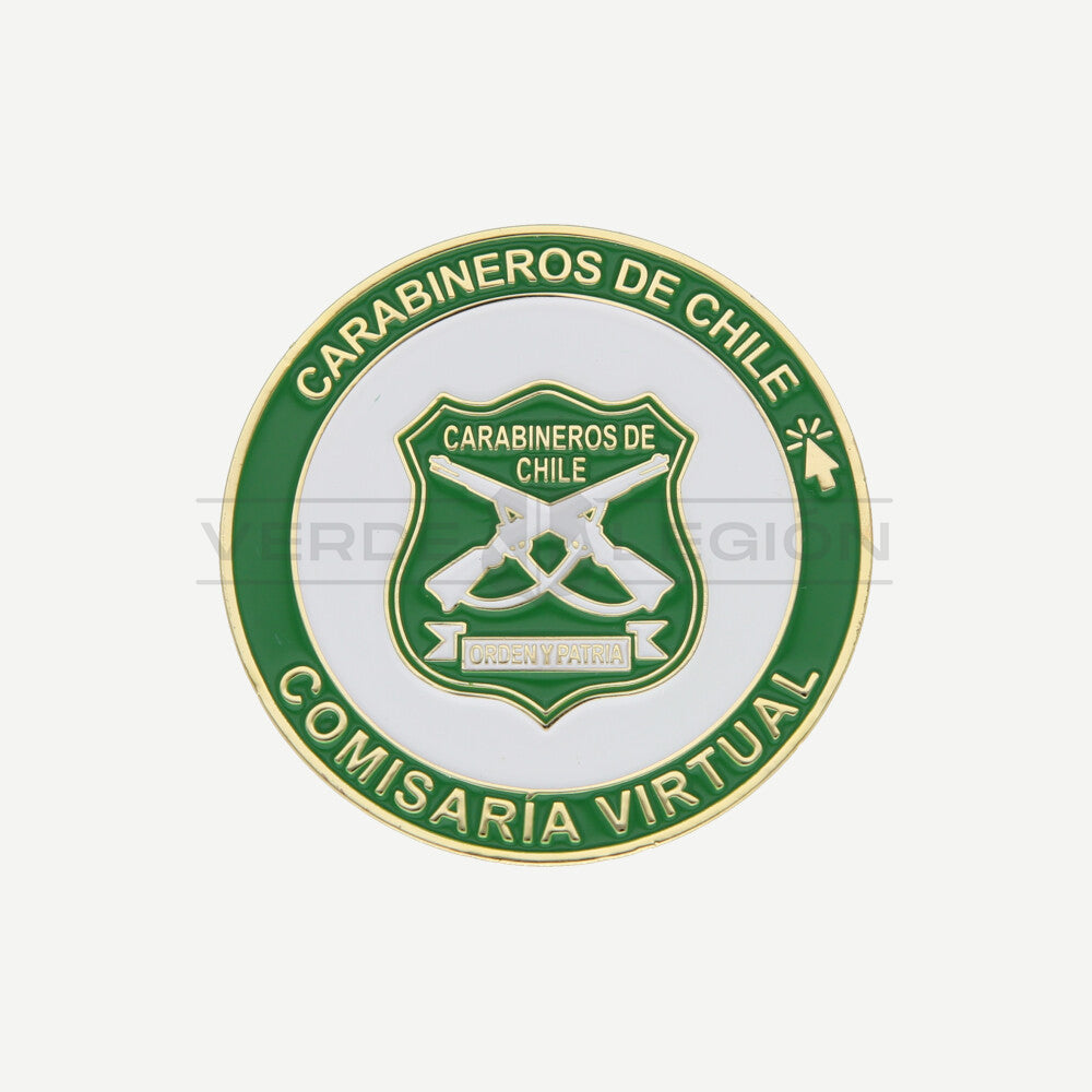 Moneda de Colección Comisaría Virtual Carabineros