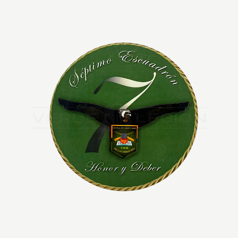 Imán Madera para Refrigerador Escudo Escuadrones Esucar Carabineros (Opciones)