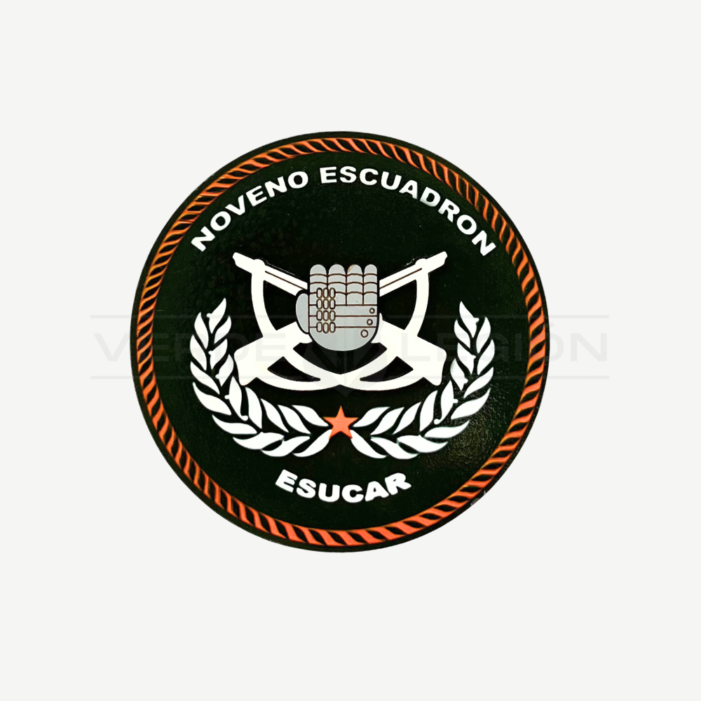 Imán Madera para Refrigerador Escudo Escuadrones Esucar Carabineros (Opciones)