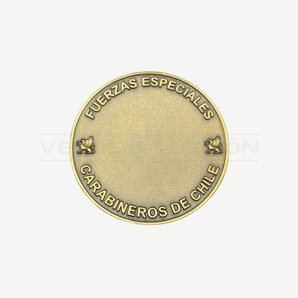 Moneda Personalizable Fuerzas Especiales Carabineros