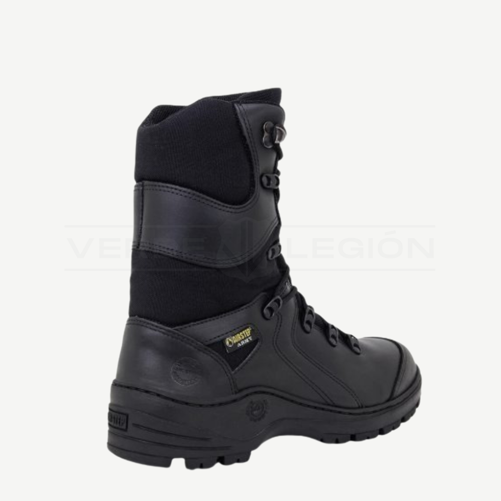 Bota Táctica Negra Marca Airstep Repelente al Agua