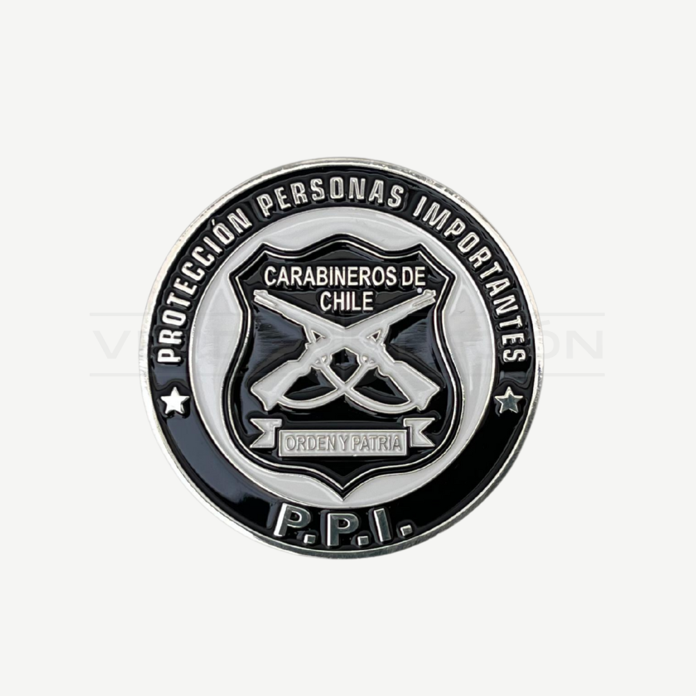 Moneda Personalizable PPI Carabineros