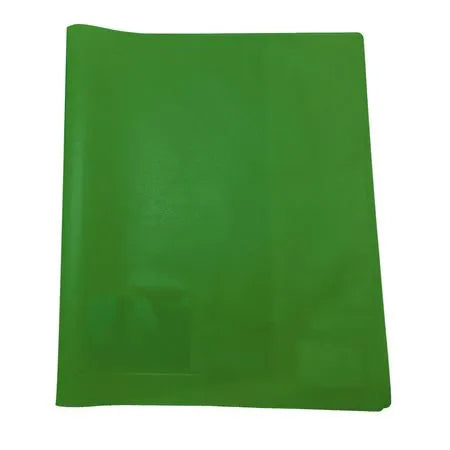 Forro Plástico Verde Cuaderno Universitario