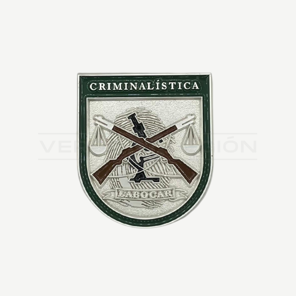 Piocha Botón Criminalística Labocar Carabineros